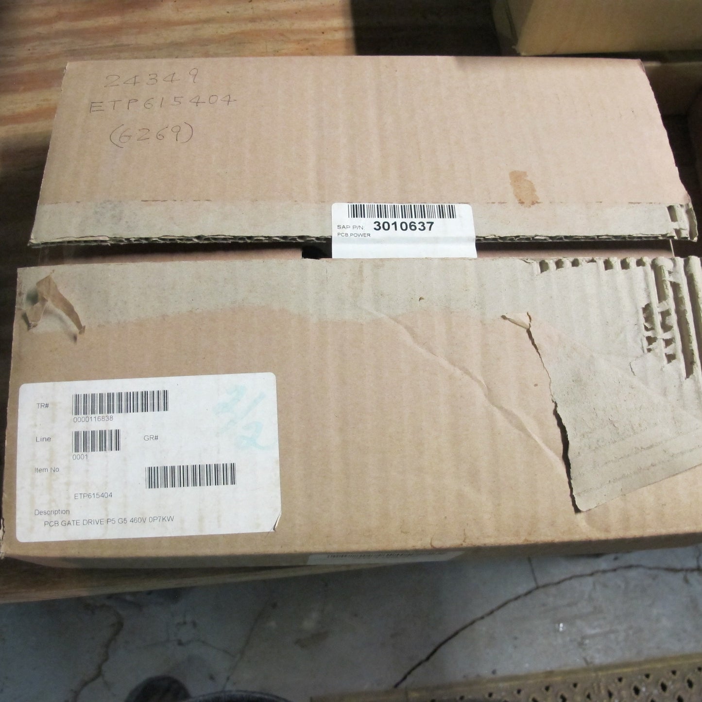 ETP615404 PCB Gate Drive P5 G5 460V 0P7KW