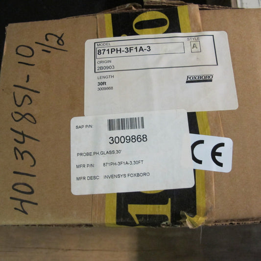 871PH-3F1A-3 (PROBE, PH, GLASS, 30FT)