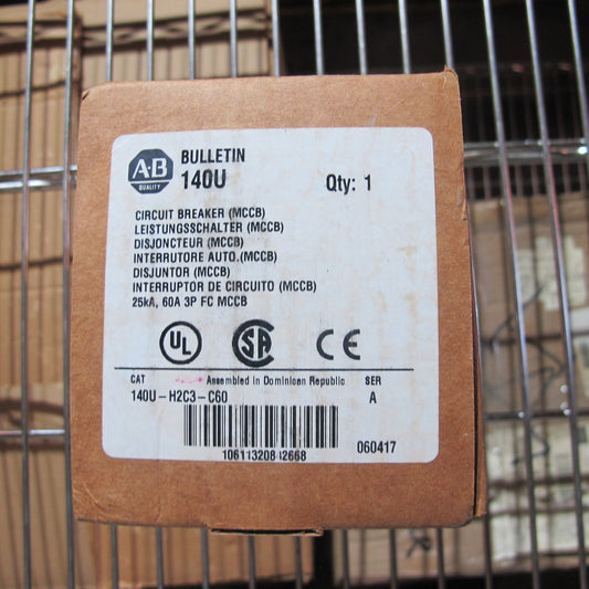 Allen Bradley 140U-H2C3-C60 Circuit Breaker