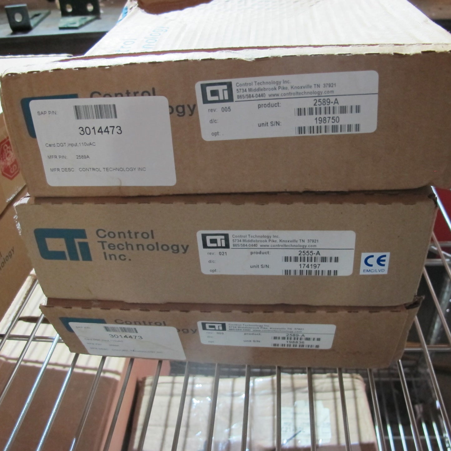 Control Technology Inc 2589-A (Quantity 1)
