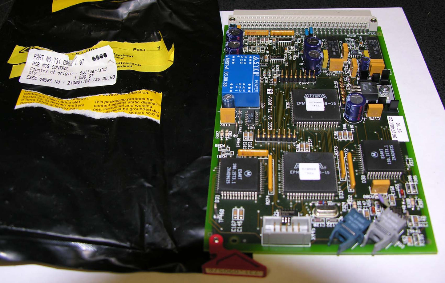 Hadimec AG PCB MCS Control Board Part # 731.0905/6