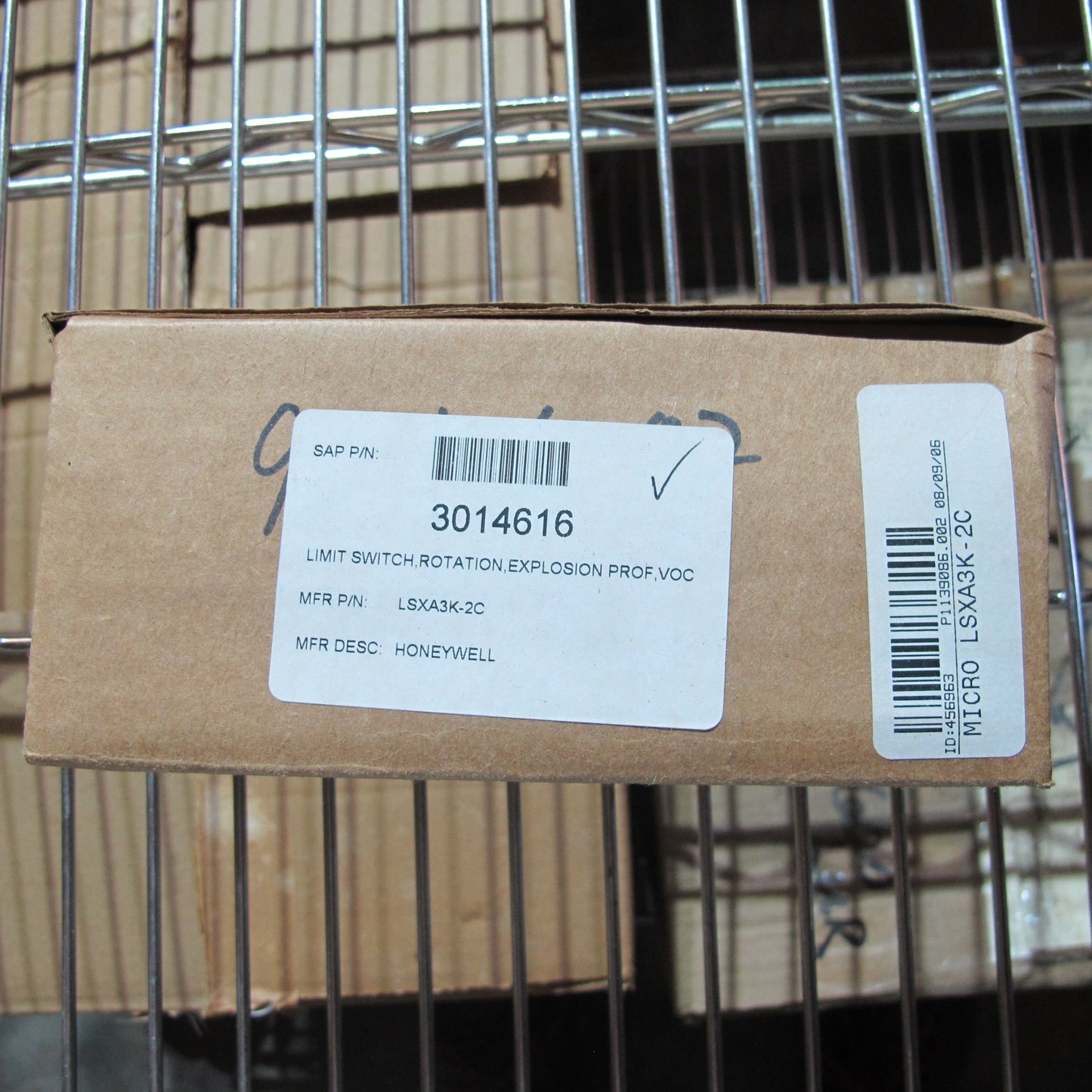LSXV3K Honeywell Limit Switches Hazardous Location Single Pole LSX